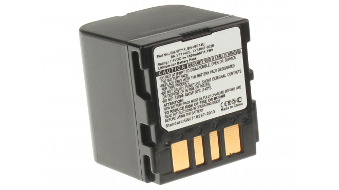 Аккумуляторные батареи для фотоаппаратов и видеокамер JVC GR-D650EЕмкость (mAh): 1500. Напряжение (V): 7,4
