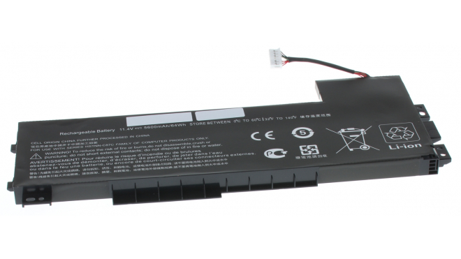 Аккумуляторная батарея для ноутбука HP-Compaq ZBook 15 G3 Mobile Workstation. Артикул 11-11488.Емкость (mAh): 5600. Напряжение (V): 11,4