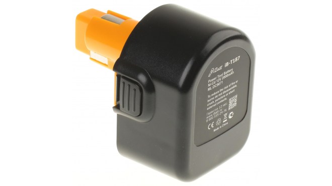 Аккумуляторная батарея для электроинструмента DeWalt DW915. Артикул iB-T187.Емкость (mAh): 2000. Напряжение (V): 12