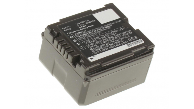 Аккумуляторные батареи для фотоаппаратов и видеокамер Panasonic HDC-MDH1GKЕмкость (mAh): 1320. Напряжение (V): 7,4