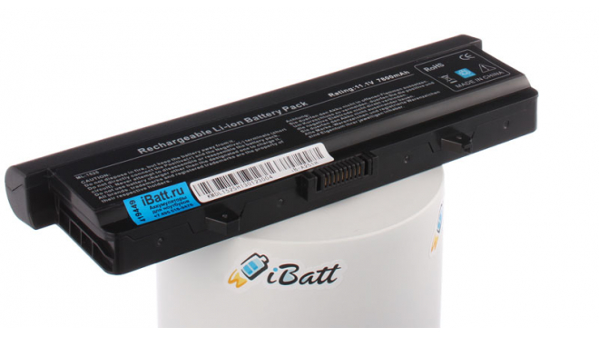 Аккумуляторная батарея D603H для ноутбуков Dell. Артикул iB-A251H.Емкость (mAh): 7800. Напряжение (V): 11,1
