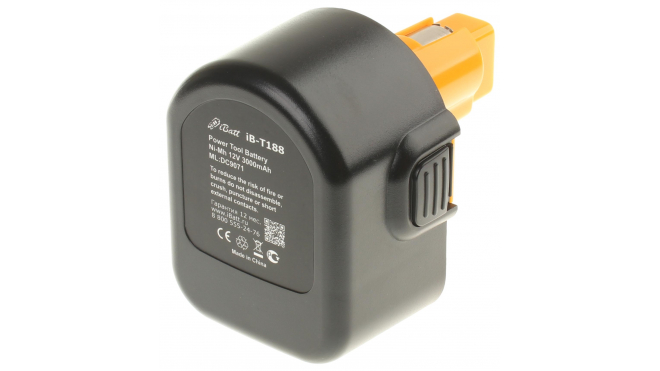 Аккумуляторная батарея для электроинструмента DeWalt DW972K. Артикул iB-T188.Емкость (mAh): 3000. Напряжение (V): 12