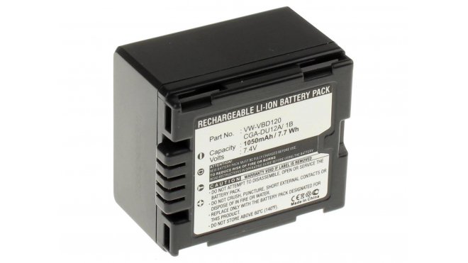 Аккумуляторные батареи для фотоаппаратов и видеокамер Hitachi DZ-GX20Емкость (mAh): 1050. Напряжение (V): 7,4