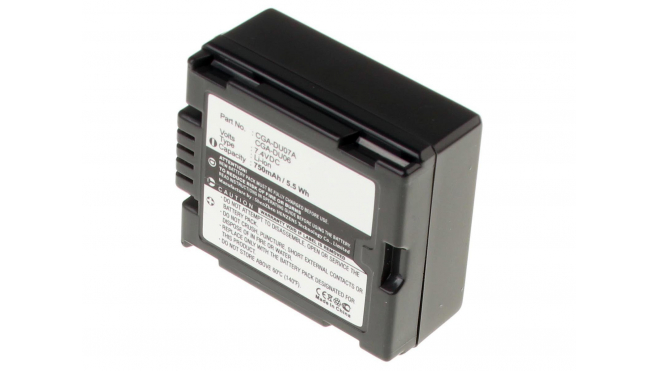 Аккумуляторные батареи для фотоаппаратов и видеокамер Hitachi DZ-HS303Емкость (mAh): 750. Напряжение (V): 7,4