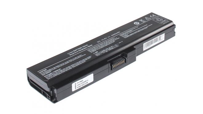 Аккумуляторная батарея для ноутбука Toshiba Satellite P775-S7164. Артикул 11-1543.Емкость (mAh): 4400. Напряжение (V): 10,8