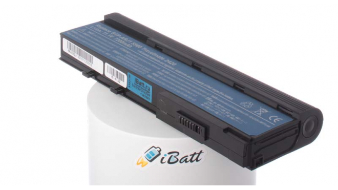 Аккумуляторная батарея для ноутбука Acer TravelMate 2423NWXM. Артикул iB-A152.Емкость (mAh): 6600. Напряжение (V): 11,1