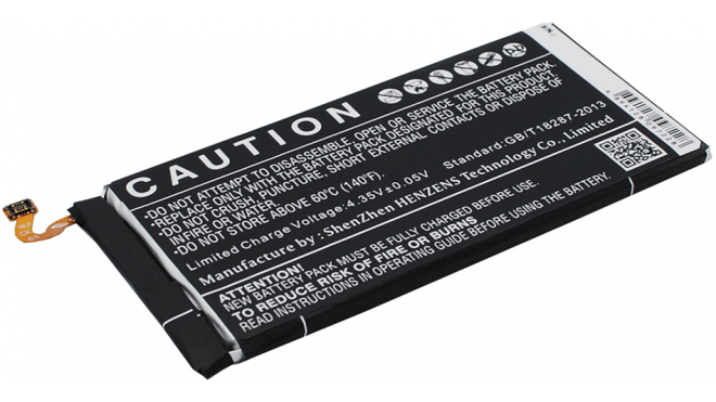 Аккумуляторная батарея для телефона, смартфона Samsung SM-E700F. Артикул iB-M859.Емкость (mAh): 2950. Напряжение (V): 3,8