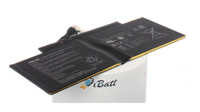 Аккумуляторная батарея для ноутбука Asus Transformer Pad TF303CL 16Gb LTE Blue. Артикул iB-A691.Емкость (mAh): 2900. Напряжение (V): 7,4