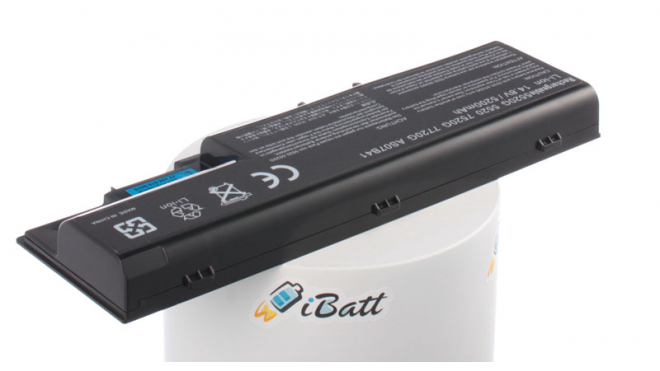 Аккумуляторная батарея для ноутбука Packard Bell EasyNote LJ65-DM-141FR. Артикул iB-A142H.Емкость (mAh): 5200. Напряжение (V): 14,8