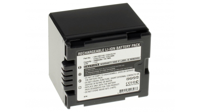 Аккумуляторные батареи для фотоаппаратов и видеокамер Hitachi DZ-GX5020AЕмкость (mAh): 1440. Напряжение (V): 7,4