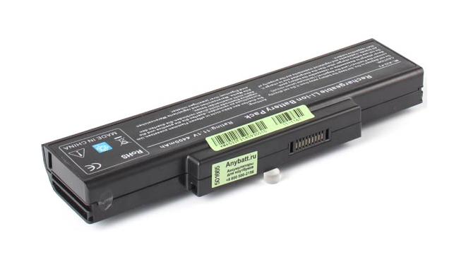 Аккумуляторная батарея 90-NE51B2000 для ноутбуков DNS. Артикул 11-1161.Емкость (mAh): 4400. Напряжение (V): 11,1