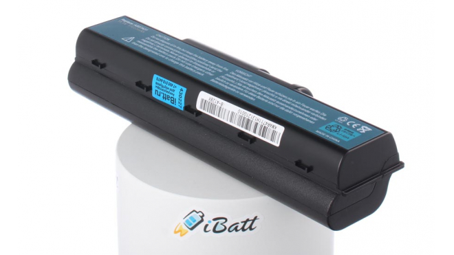 Аккумуляторная батарея для ноутбука Gateway NV5369ZU. Артикул iB-A128X.Емкость (mAh): 11600. Напряжение (V): 11,1