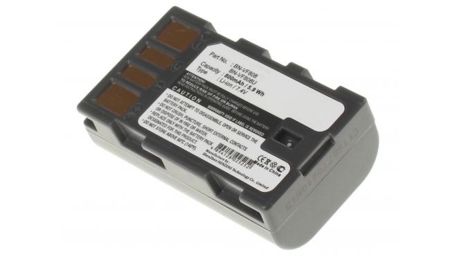 Аккумуляторные батареи для фотоаппаратов и видеокамер JVC GR-D740USЕмкость (mAh): 800. Напряжение (V): 7,4
