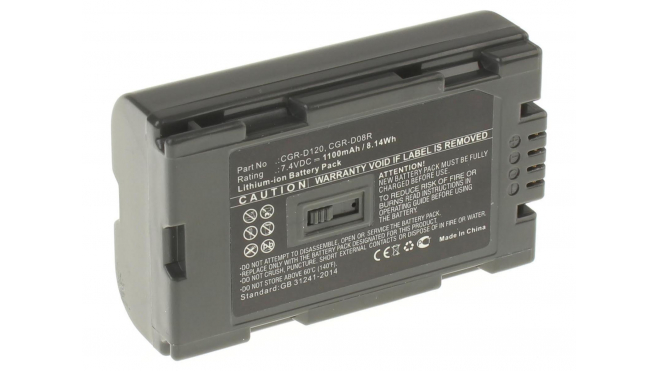 Аккумуляторные батареи для фотоаппаратов и видеокамер Panasonic NV-DS8EGЕмкость (mAh): 1100. Напряжение (V): 7,4