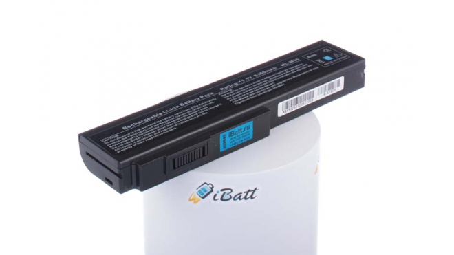 Аккумуляторная батарея для ноутбука Asus B43Jr. Артикул iB-A160H.Емкость (mAh): 5200. Напряжение (V): 11,1