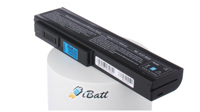 Аккумуляторная батарея 70-NYL3B1000Z для ноутбуков DNS. Артикул iB-A160X.Емкость (mAh): 6800. Напряжение (V): 11,1
