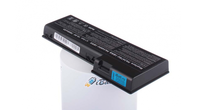 Аккумуляторная батарея для ноутбука Toshiba Satellite P100-227. Артикул iB-A541H.Емкость (mAh): 7800. Напряжение (V): 10,8