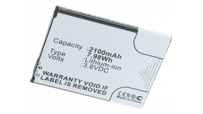 Аккумуляторная батарея для телефона, смартфона Samsung SHV-E270K. Артикул iB-M424.Емкость (mAh): 2100. Напряжение (V): 3,8