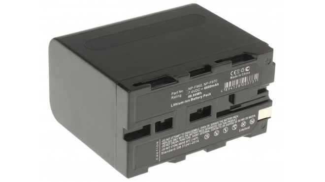 Аккумуляторные батареи для фотоаппаратов и видеокамер Sony CCD-TR414Емкость (mAh): 6600. Напряжение (V): 7,4
