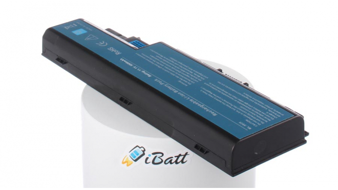 Аккумуляторная батарея для ноутбука Acer TravelMate 7530-602G25Mi. Артикул iB-A140X.Емкость (mAh): 6800. Напряжение (V): 11,1