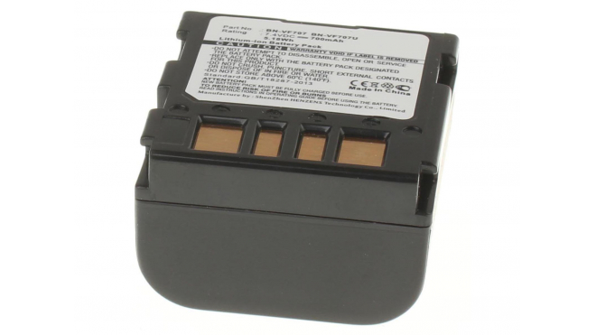 Аккумуляторные батареи для фотоаппаратов и видеокамер JVC GZ-MG505EЕмкость (mAh): 700. Напряжение (V): 7,4