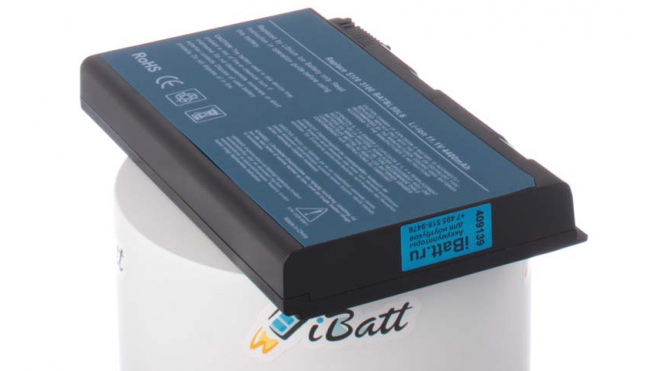 Аккумуляторная батарея для ноутбука Acer TravelMate 2491NWLCi. Артикул iB-A118.Емкость (mAh): 4400. Напряжение (V): 11,1