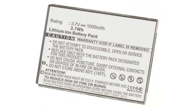 Аккумуляторная батарея для телефона, смартфона Samsung GT-B7510. Артикул iB-M1028.Емкость (mAh): 1000. Напряжение (V): 3,7