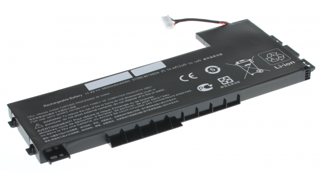 Аккумуляторная батарея для ноутбука HP-Compaq 1RQ65EA. Артикул 11-11488.Емкость (mAh): 5600. Напряжение (V): 11,4