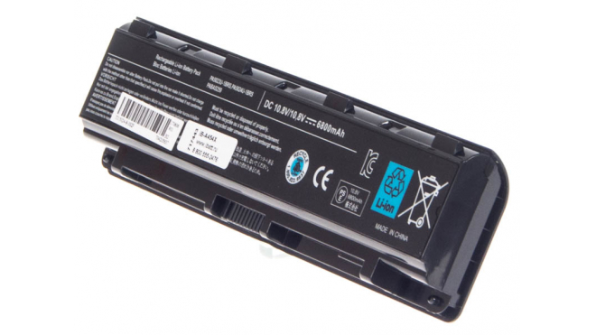 Аккумуляторная батарея для ноутбука Toshiba Satellite C855-190. Артикул iB-A454X.Емкость (mAh): 6800. Напряжение (V): 10,8