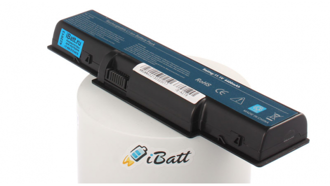 Аккумуляторная батарея AS09A51 для ноутбуков Packard Bell. Артикул iB-A279.Емкость (mAh): 4400. Напряжение (V): 11,1