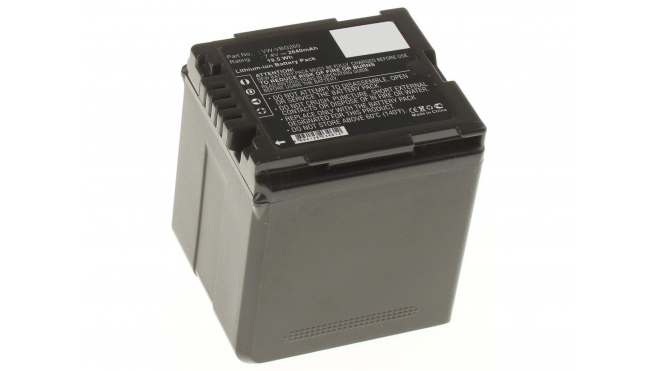 Аккумуляторные батареи для фотоаппаратов и видеокамер Panasonic SDR-H200Емкость (mAh): 2640. Напряжение (V): 7,4