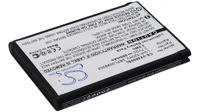 Аккумуляторная батарея SBPL0099202 для телефонов, смартфонов Verizon. Артикул iB-M439.Емкость (mAh): 800. Напряжение (V): 3,7