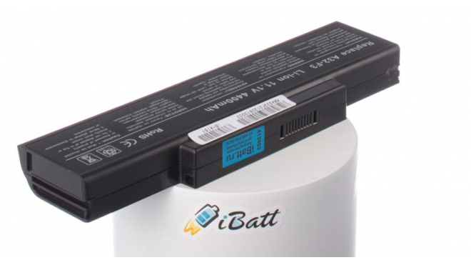 Аккумуляторная батарея iBatt iB-A161 для ноутбука DNSЕмкость (mAh): 4400. Напряжение (V): 11,1