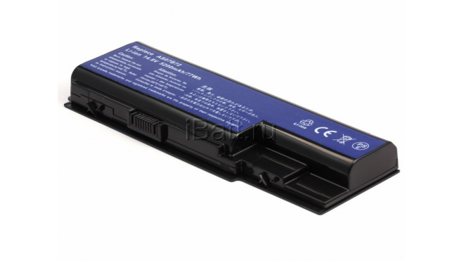 Аккумуляторная батарея для ноутбука Acer Aspire 8730G-644G32MN. Артикул iB-A142.Емкость (mAh): 4400. Напряжение (V): 14,8