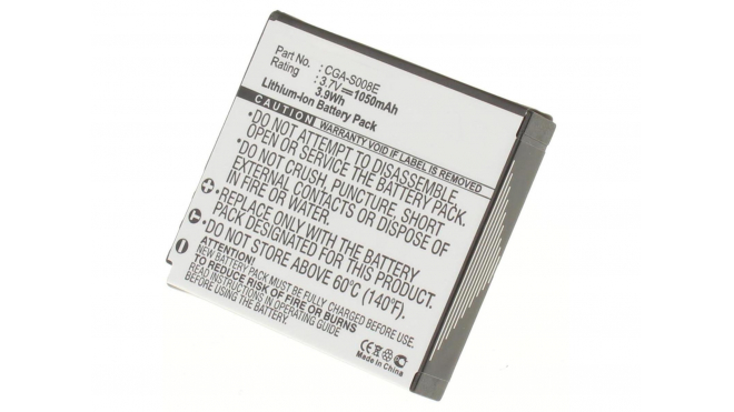 Аккумуляторные батареи для фотоаппаратов и видеокамер Panasonic SDR-SW21GЕмкость (mAh): 1050. Напряжение (V): 3,7