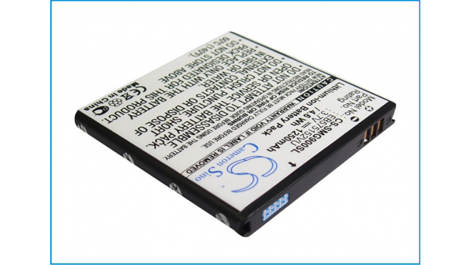 Аккумуляторная батарея для телефона, смартфона Samsung Omnia 735 Pro 4. Артикул iB-M1352.Емкость (mAh): 1250. Напряжение (V): 3,7