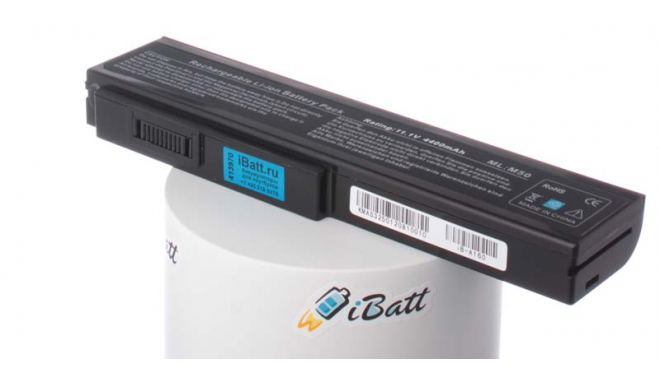 Аккумуляторная батарея A31-B43 для ноутбуков DNS. Артикул iB-A160.Емкость (mAh): 4400. Напряжение (V): 11,1