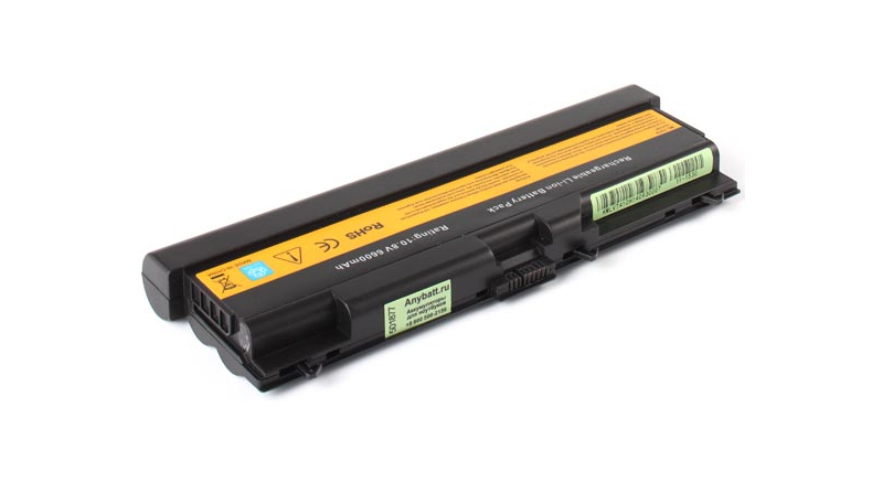 Аккумуляторная батарея для ноутбука IBM-Lenovo ThinkPad Edge E520 1143RL2. Артикул 11-1530.Емкость (mAh): 6600. Напряжение (V): 10,8