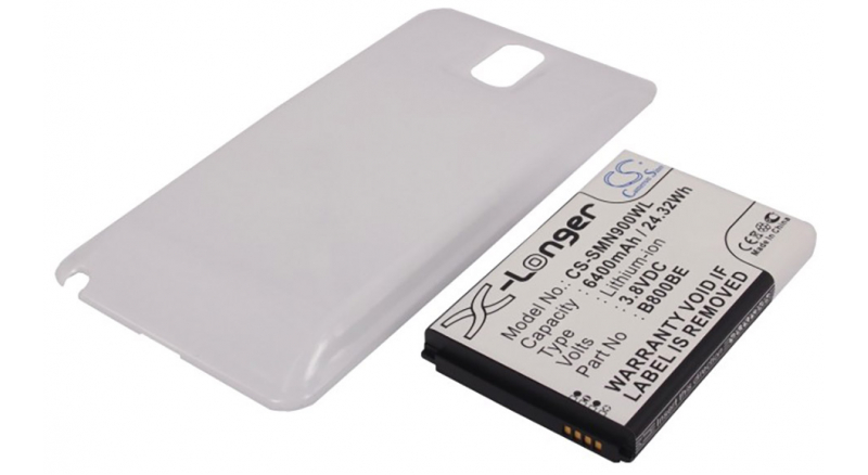 Аккумуляторная батарея B800BC для телефонов, смартфонов Samsung. Артикул iB-M582.Емкость (mAh): 6400. Напряжение (V): 3,8