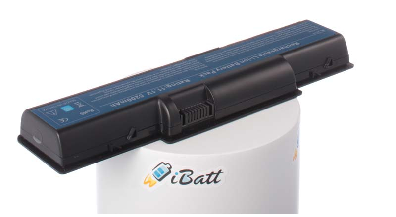 Аккумуляторная батарея для ноутбука Acer Aspire 5536-644G25Mi. Артикул iB-A129H.Емкость (mAh): 5200. Напряжение (V): 11,1