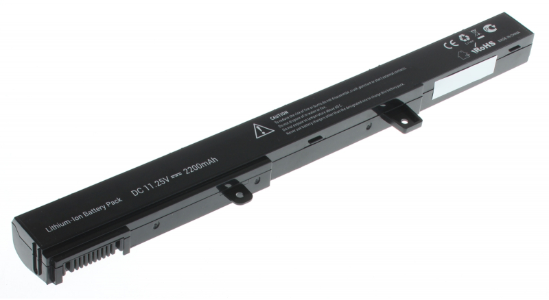 Аккумуляторная батарея для ноутбука Asus D550MA-SX357H. Артикул 11-11541.Емкость (mAh): 2200. Напряжение (V): 11,25