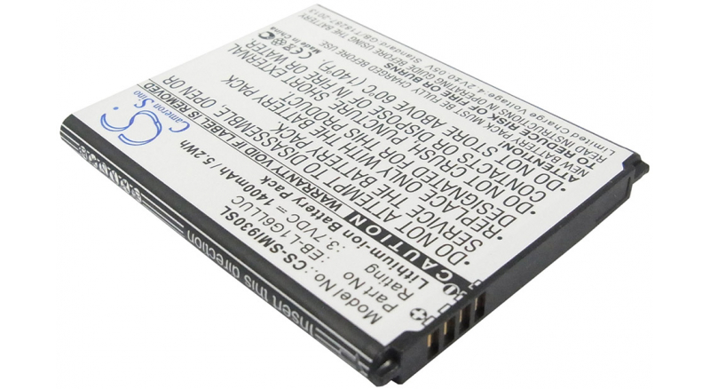 Аккумуляторная батарея для телефона, смартфона Samsung SHV-E210S. Артикул iB-M1365.Емкость (mAh): 1400. Напряжение (V): 3,7