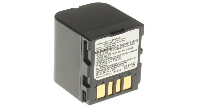 Аккумуляторные батареи для фотоаппаратов и видеокамер JVC GR-DF450USЕмкость (mAh): 1500. Напряжение (V): 7,4