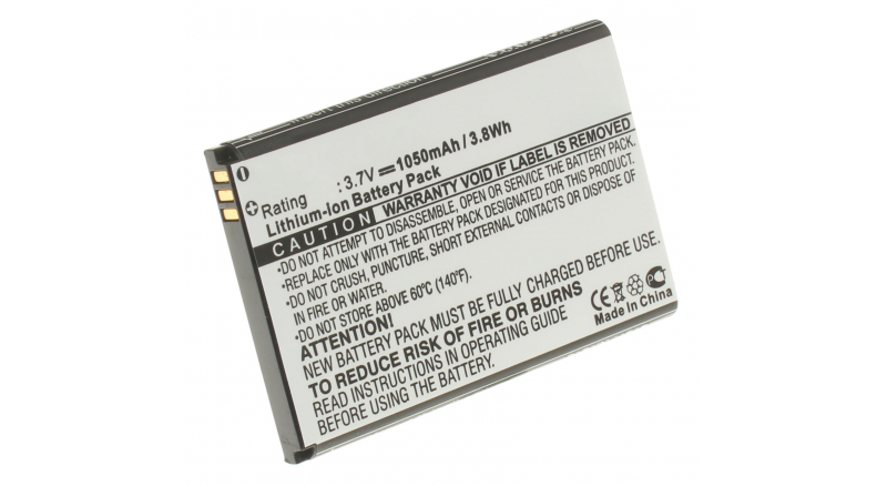 Аккумуляторная батарея для телефона, смартфона Philips Xenium X723. Артикул iB-M476.Емкость (mAh): 1050. Напряжение (V): 3,7