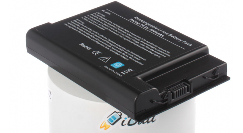 Аккумуляторная батарея для ноутбука Acer Ferrari 3000LMiB. Артикул iB-A268H.Емкость (mAh): 5200. Напряжение (V): 14,8