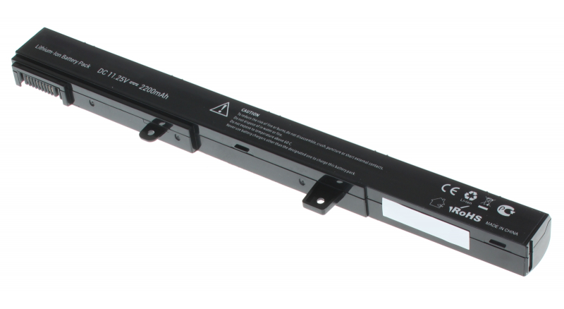Аккумуляторная батарея для ноутбука Asus D550MA-SX357H. Артикул 11-11541.Емкость (mAh): 2200. Напряжение (V): 11,25