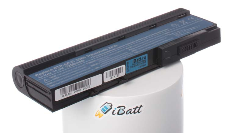 Аккумуляторная батарея для ноутбука Acer TravelMate 2424WXC. Артикул iB-A152.Емкость (mAh): 6600. Напряжение (V): 11,1