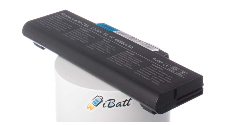 Аккумуляторная батарея iBatt iB-A169 для ноутбука DNSЕмкость (mAh): 6600. Напряжение (V): 11,1