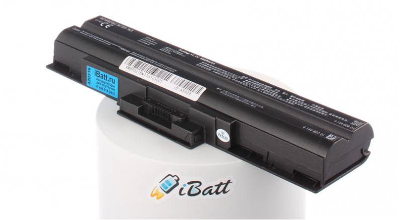 Аккумуляторная батарея для ноутбука Sony VAIO VGN-CS290NDB. Артикул iB-A592X.Емкость (mAh): 5800. Напряжение (V): 11,1