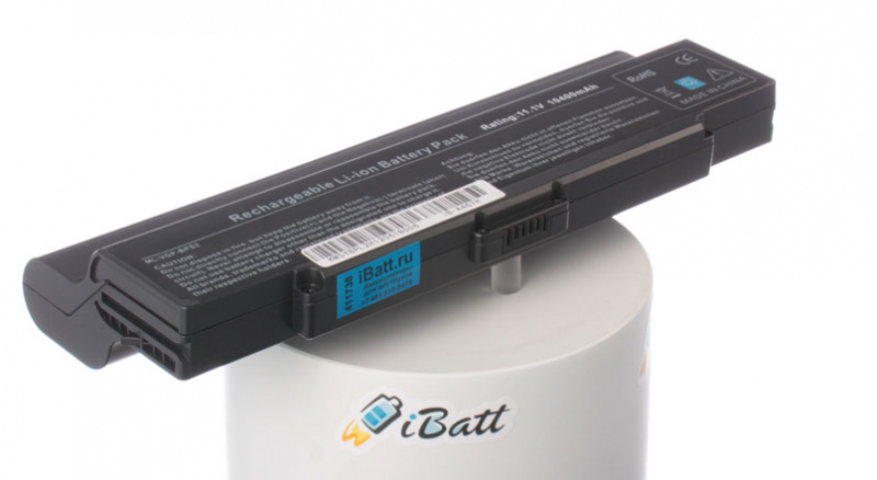 Аккумуляторная батарея iBatt iB-A467H для ноутбука SonyЕмкость (mAh): 10400. Напряжение (V): 11,1
